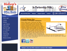 Tablet Screenshot of bishopsaves.com